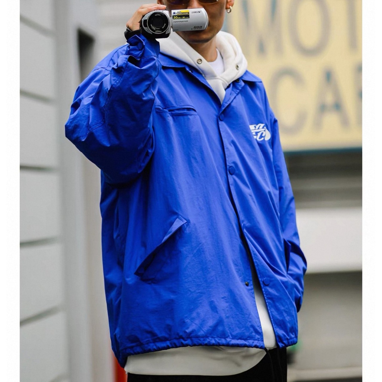 Street logo coach jacket 1202 - 13