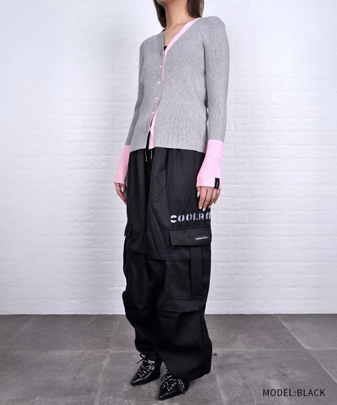 【直営店限定ITEM】ペイントルーズミリタリーパンツ (BLACK)　CQ-47126H