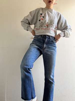 Vintage Levi's 646 Big "E" Cutoff Denim Pants