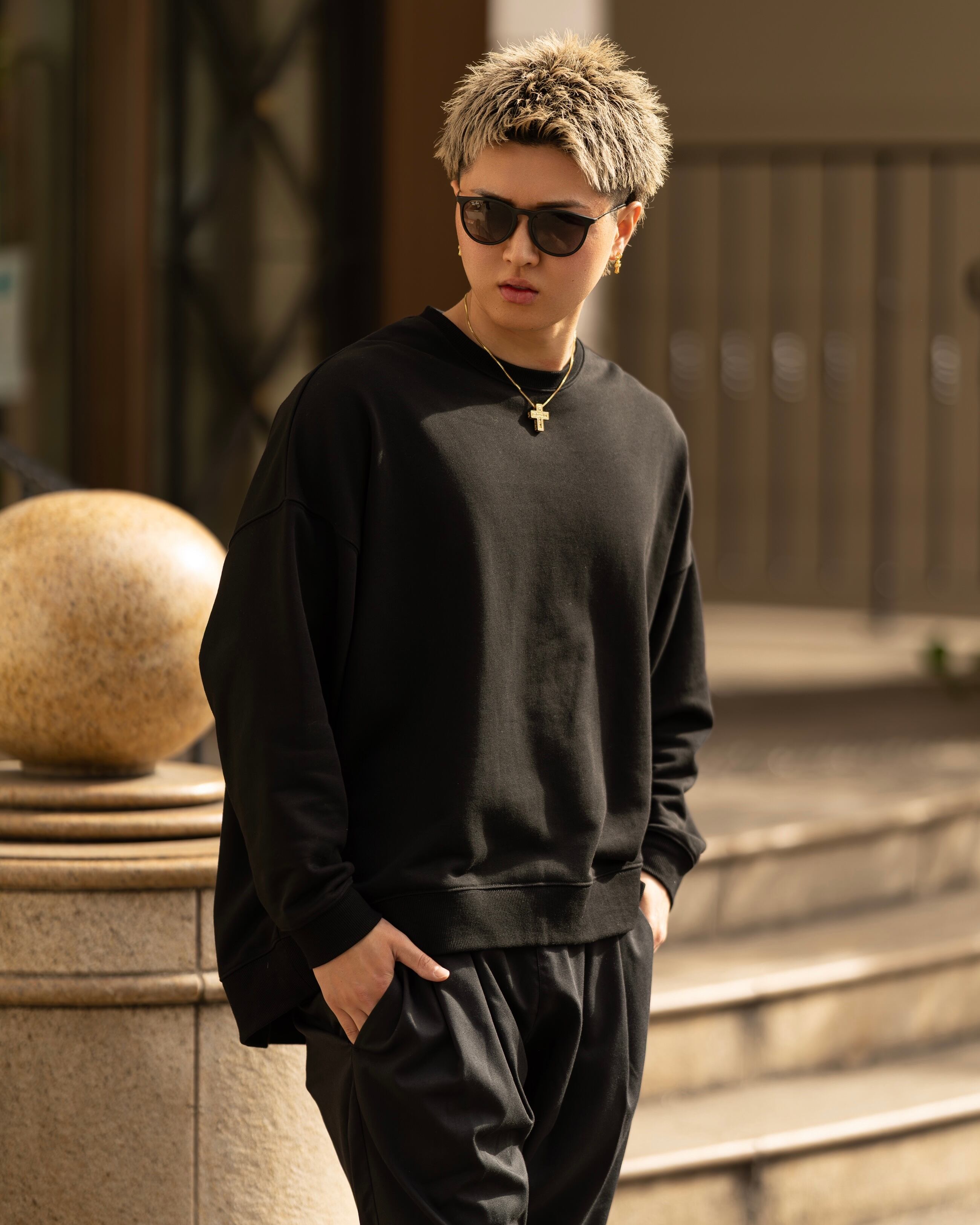 Over Size Relax Sweat Pullover【008BEL】 | BELINDA OFFICIAL