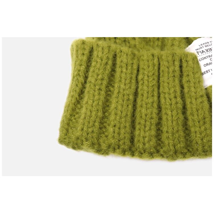 ★TWISTED WOOL KNIT HAT　　25189