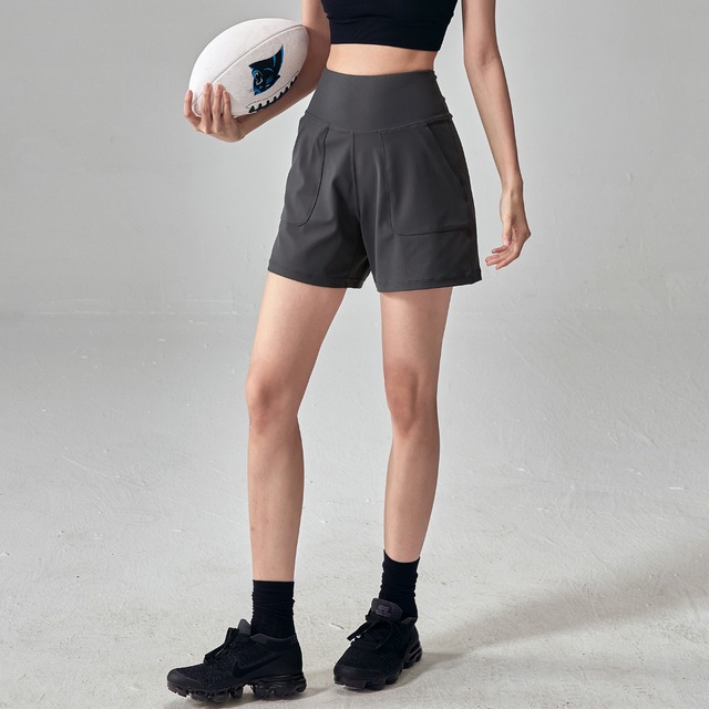 Side Pocket Mid Length Relaxed Shorts  BM0066