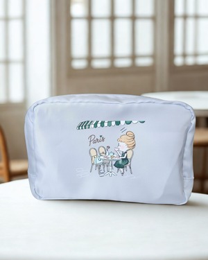 【10/31まで】cafe_軽量ポーチ（内ポケット付き）