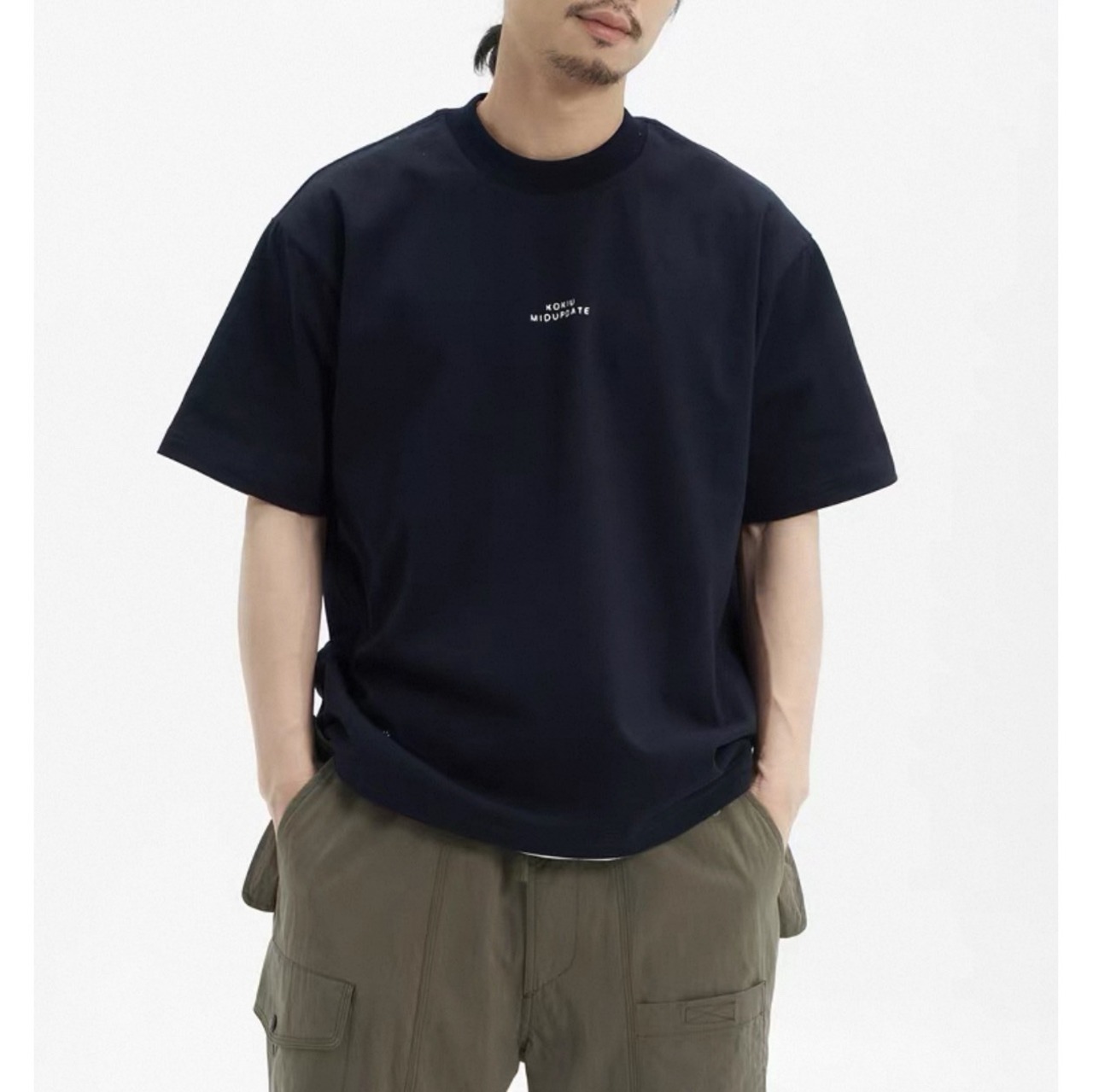 Circle type back print tee 1479 - 2