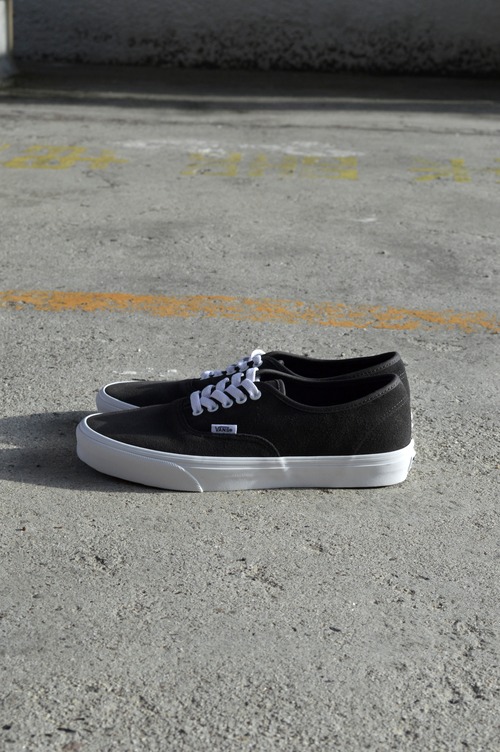 VANS Authentic VN000Z8YGBJ Faded Black Pig Suede US Model バンズ オーセンティック スエード フェードブラック