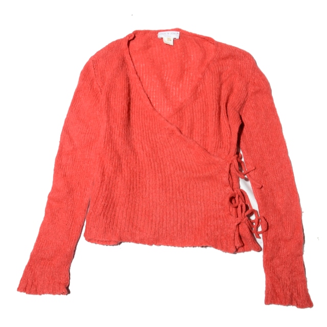 paul&joe　　cashmere  wrap but  pullover knit