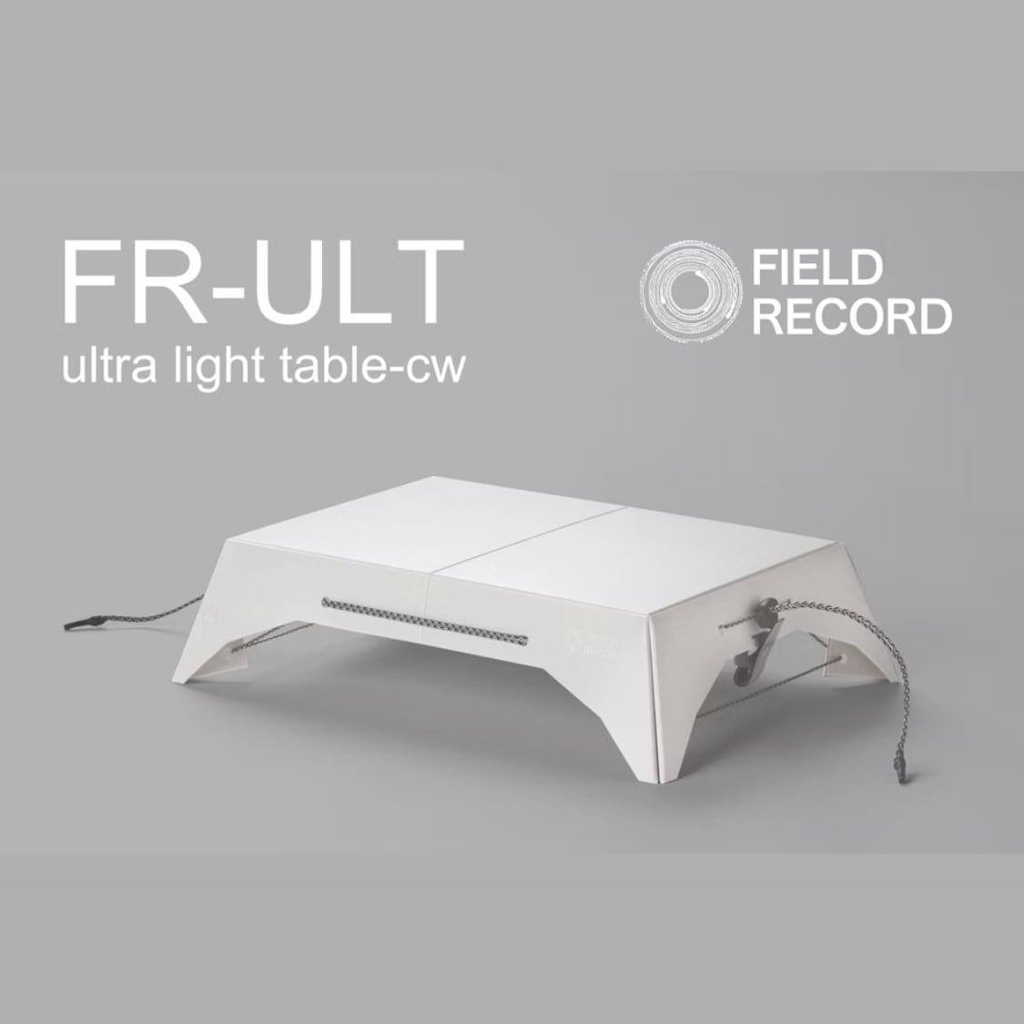 新品 FIELD RECORD FR-ULT-cw / ultra light table cloud white