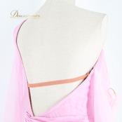 社交ダンス 衣装 ドレス ワンピース スタンダード ピンク系 無地 レース 可愛い 華やか パーティ 発表会 ダンス