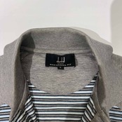 dunhill ダンヒル ラグラン ボーダー 半袖 ポロシャツ S /ENGINEERED FIT