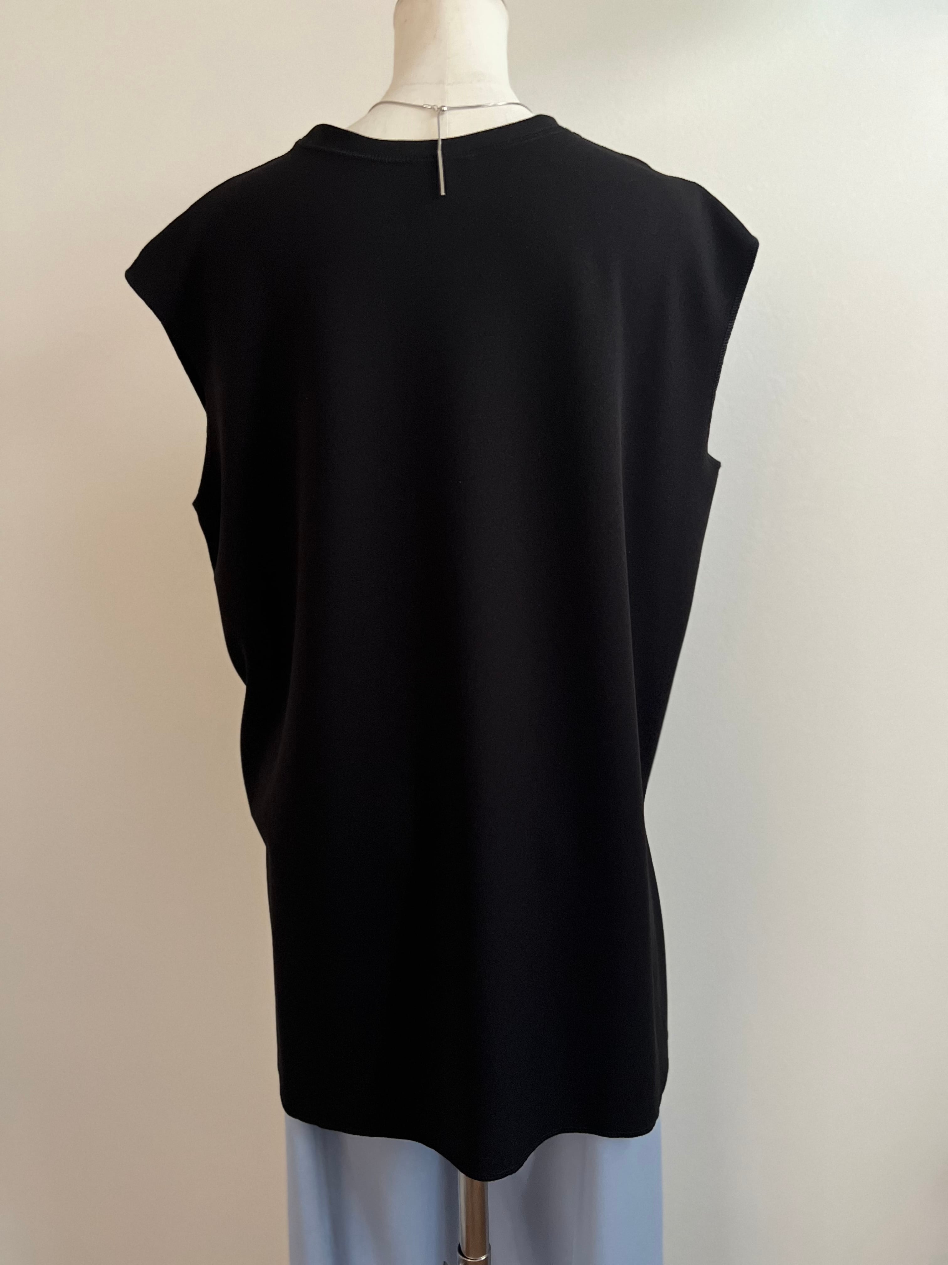 【ma couleur/ヤマトドレス】 ジョーゼットライトジャージＶガゼットタンク J-4762