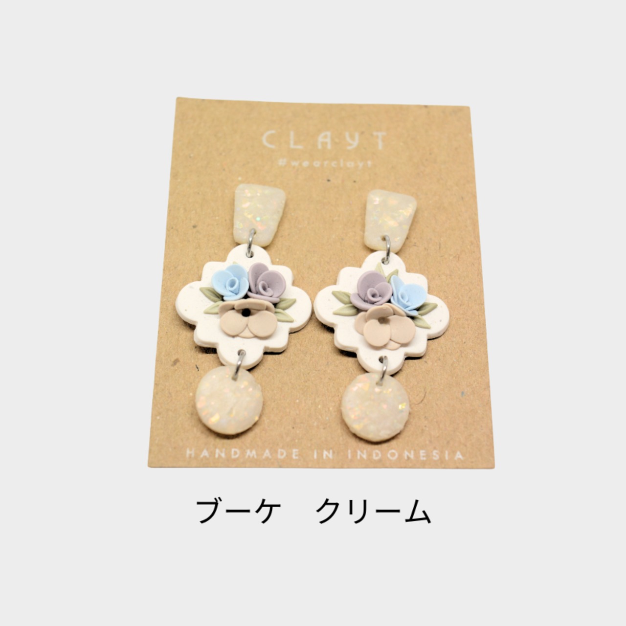 ブーケ【サークル型ブルー/クリーム/ムーン型/半円型ピンク/サークル型ピンク/楕円型ライトブルー】