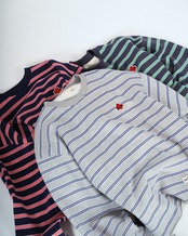 【#Re:room】CUT OFF BORDER SWEAT TRAINER［REC884］