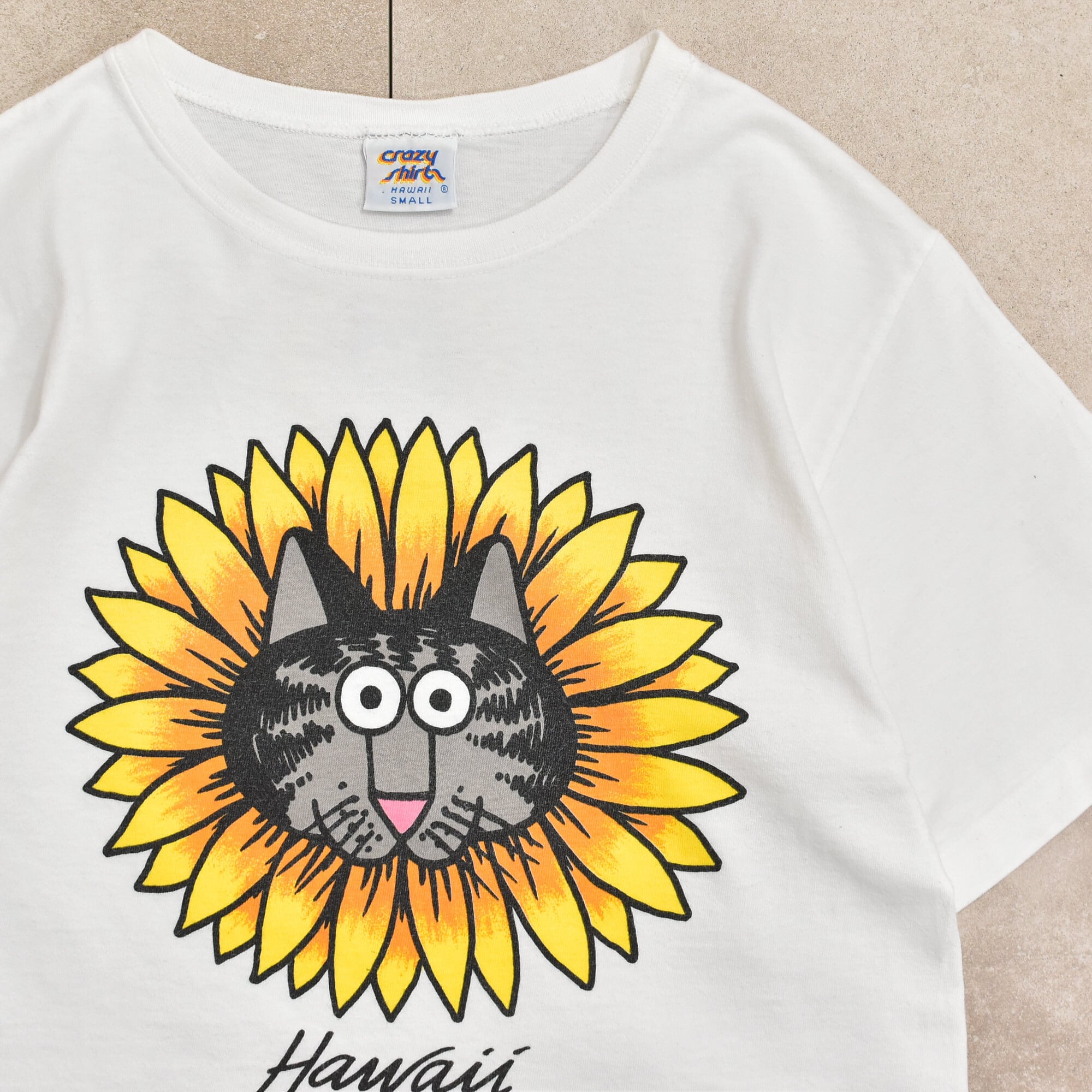 90s USA crazy shirt Kliban cat short length T-shirt | 古着屋 grin days memory  【公式】古着通販 オンラインストア powered by BASE