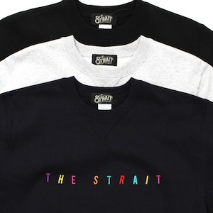 MULTI COLOR LOGO CREW SWEAT　#T.GREY