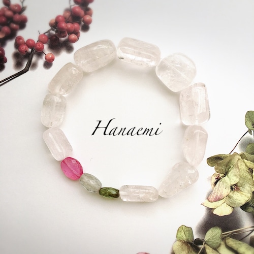 タンビュライトを肌で感じるブレスレット