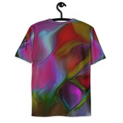 All-over print men's crew neck T-shirt