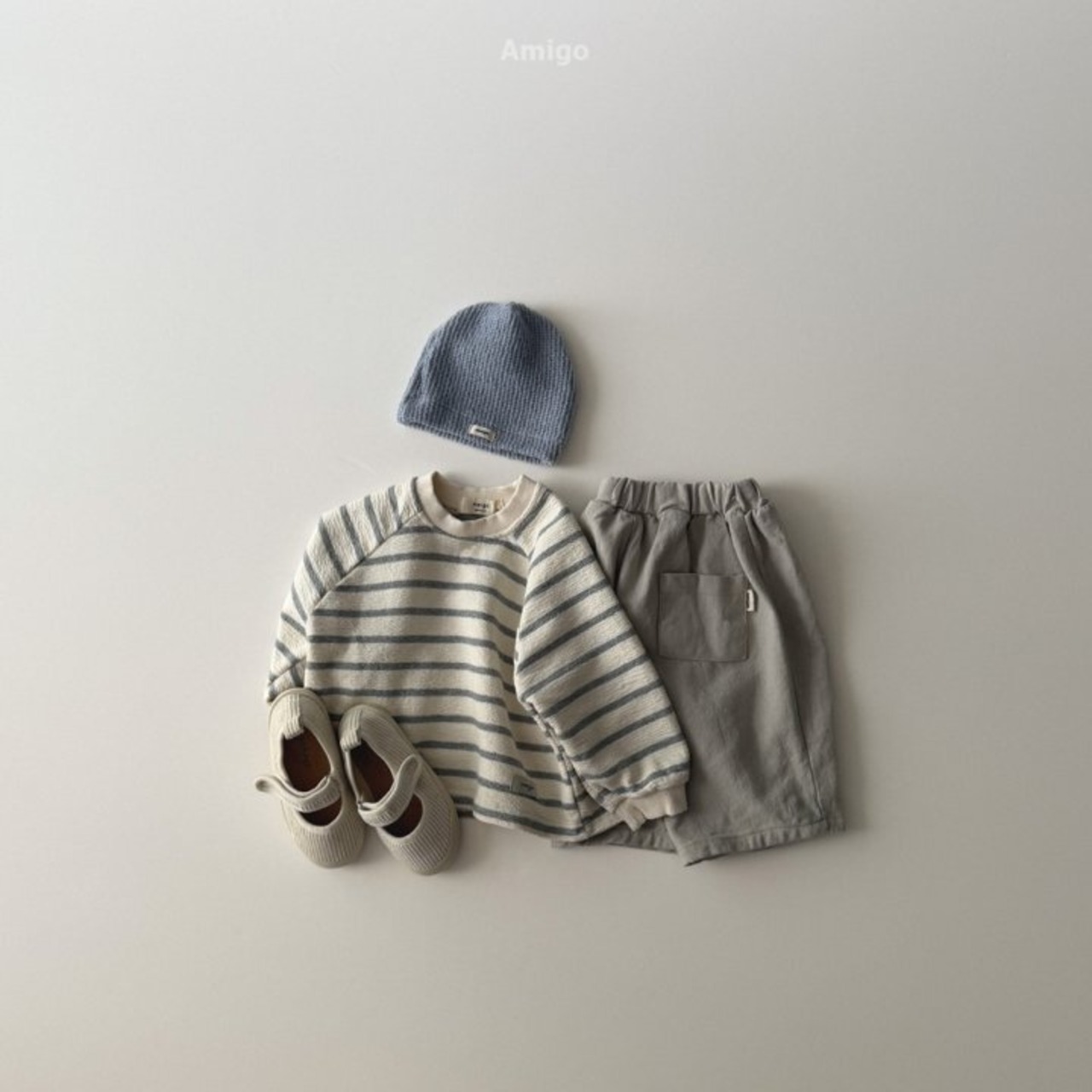 Amigo 26/SS デンカンボーダーカットソー