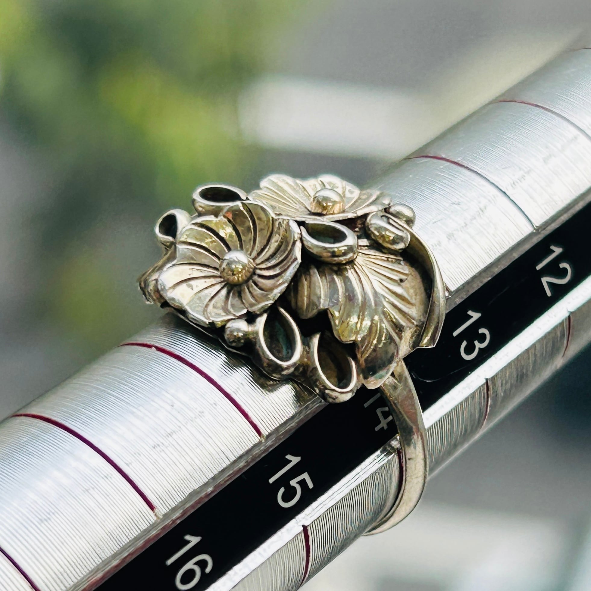 Native American フラワーリング（14号） | Milo Antiques & Vintage