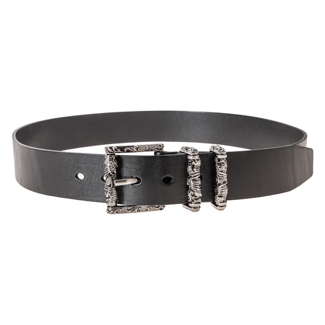 【ベルト売り上げランキング2位】トリプルシリンダーレザーベルトACBT0014　Triple cylinder leather belt	Jewelry Brand