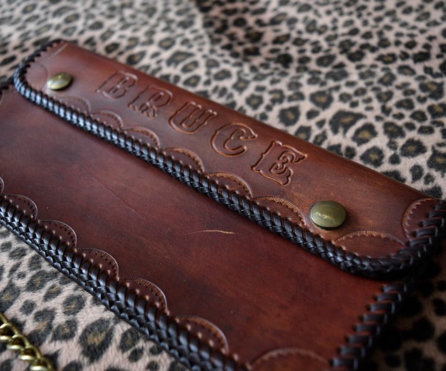 70s "BRUCE" VINTAGE TRUCKER WALLET