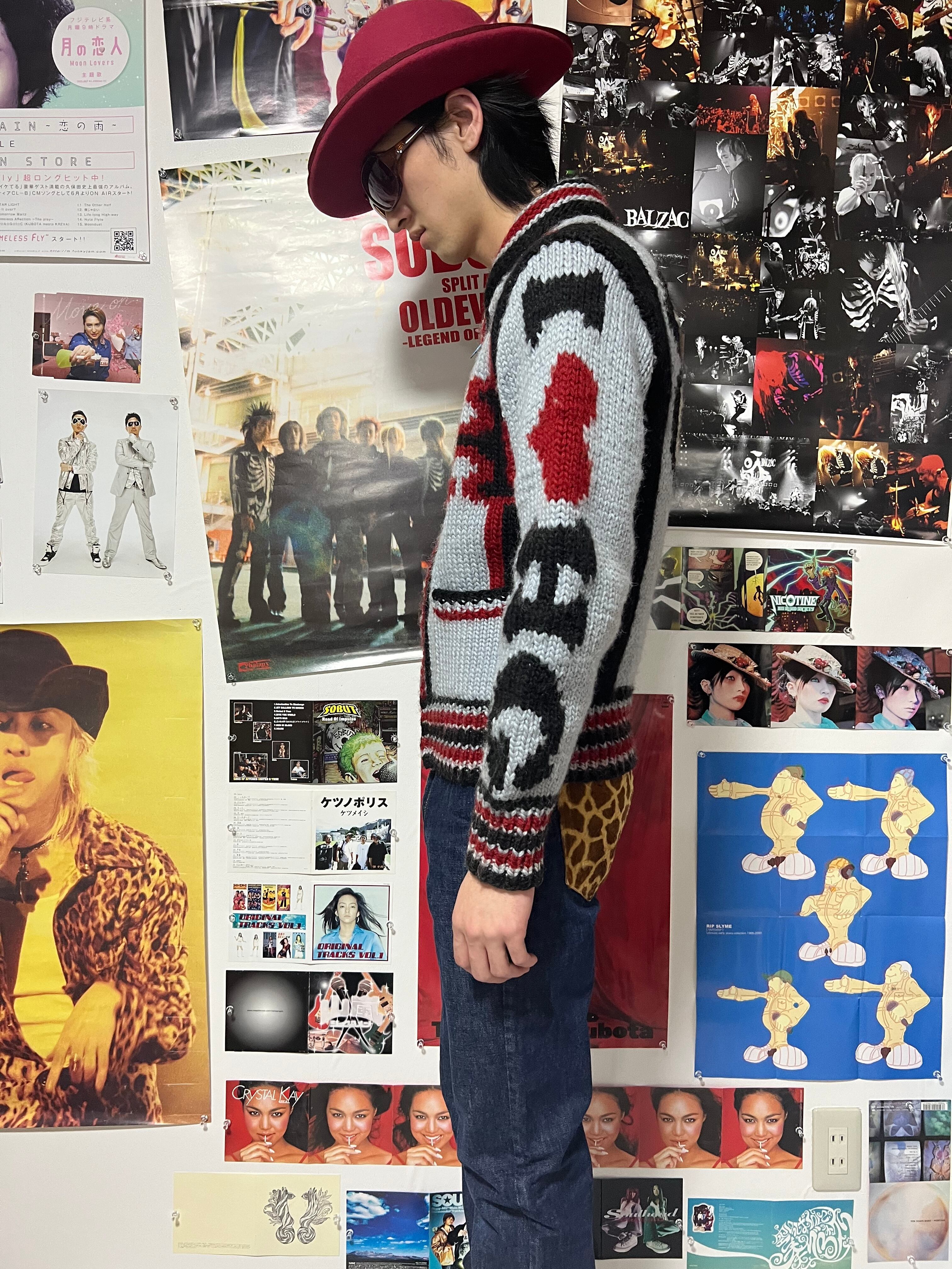 HYSTERIC GLAMOUR】ヒステリックグラマー 90s COWICHAN Knit | Play