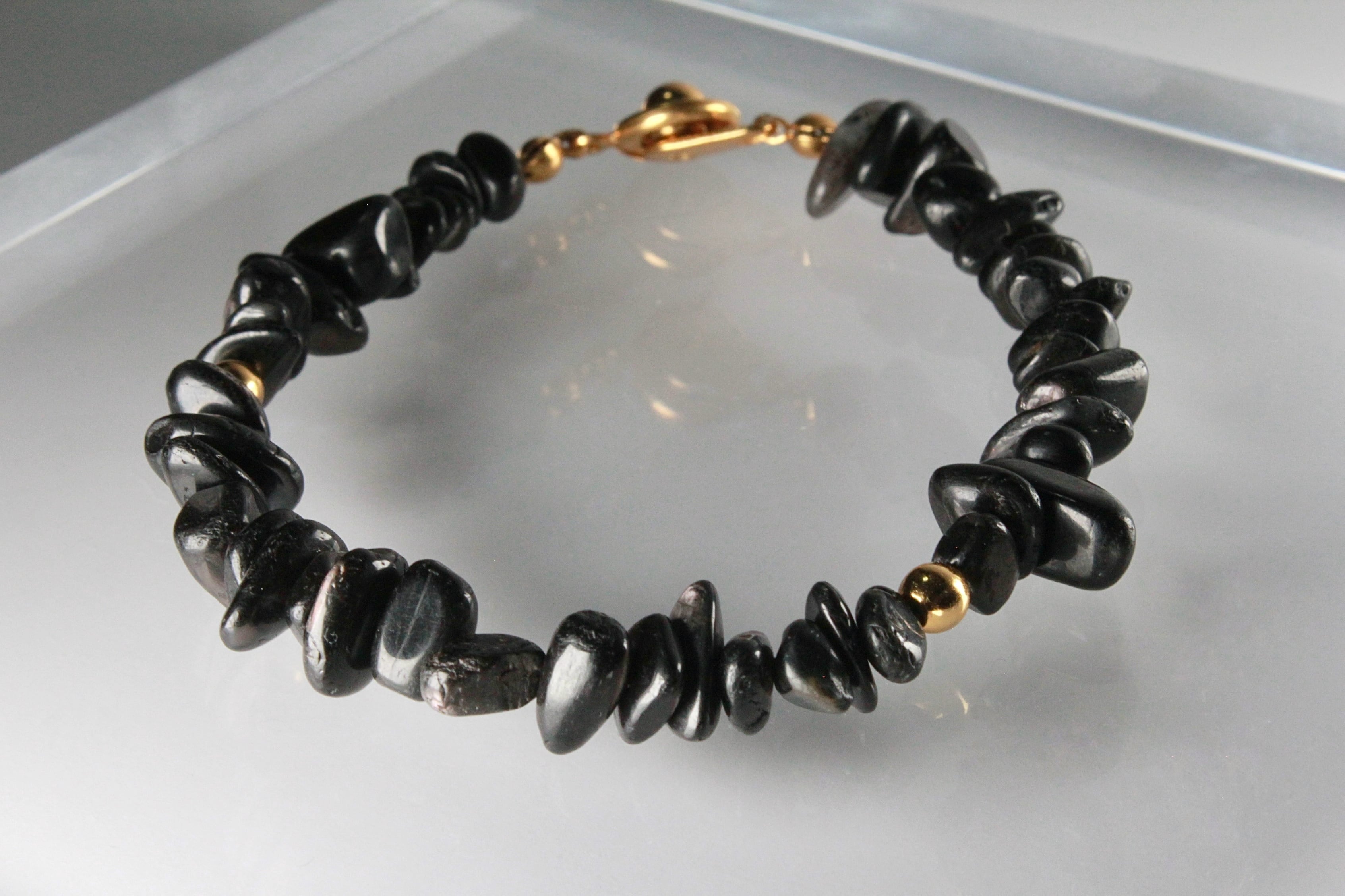 ハイパーシーン11mmブレスレット ハイパーシーン：Mini tumbled stone bracelet | tigre