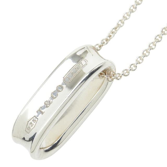 ティファニー 1837 オーバル ループ ネックレス SV925 シルバー レディース TIFFANY&Co. 【中古】