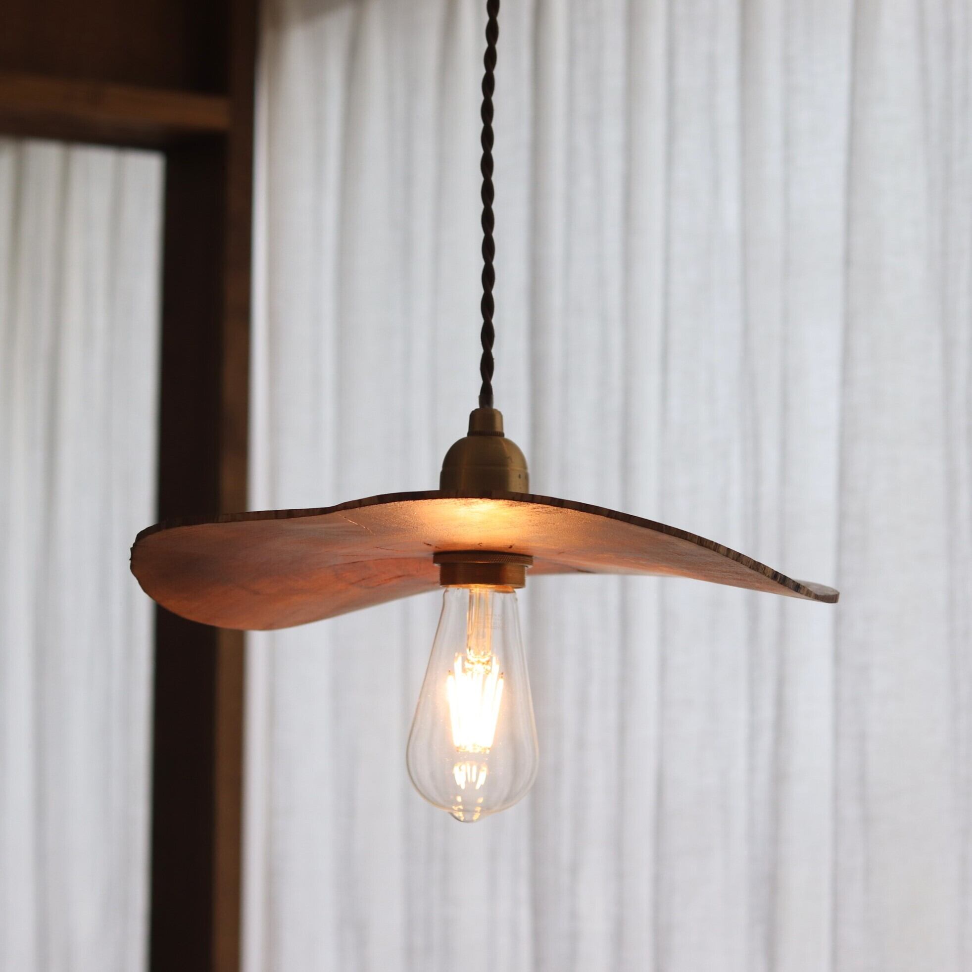 照明】天然木のペンダントライト/ムクノキ | ジーフラットインテリア