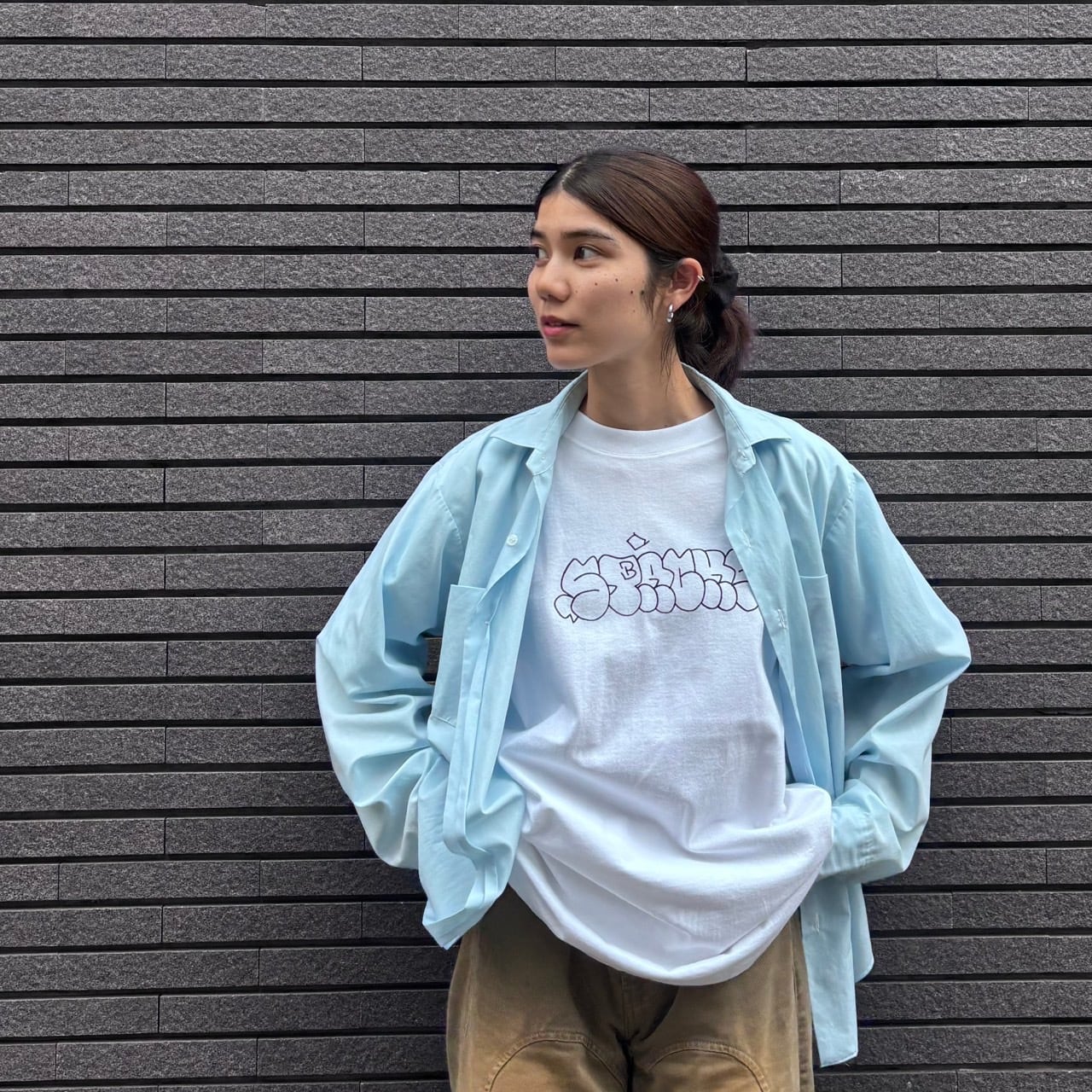stacks bookstore × Moloch - Goth Tee | stacks bookstore