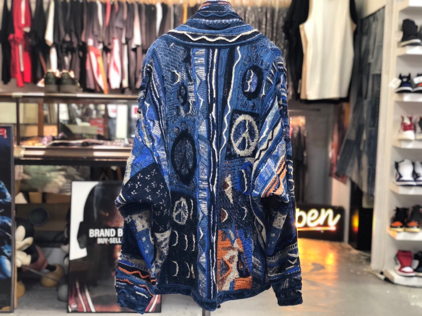KAPITAL 7G KNIT BORO GAUDY CARDIGAN 3 K180KN095 | BRAND BUYERS OSAKA