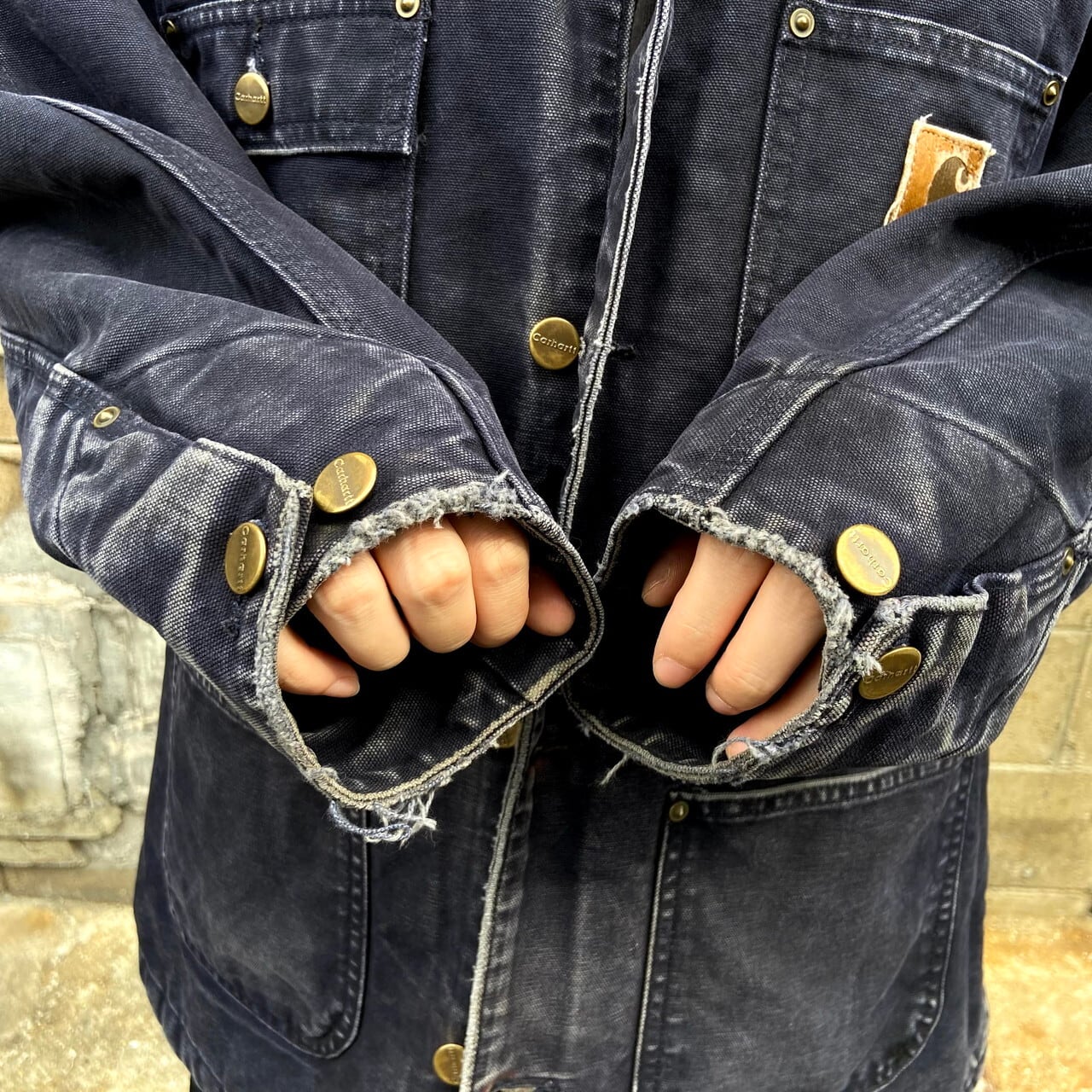 カーハート ミシガンチョアコート ワークジャケット メンズXL相当 古着  