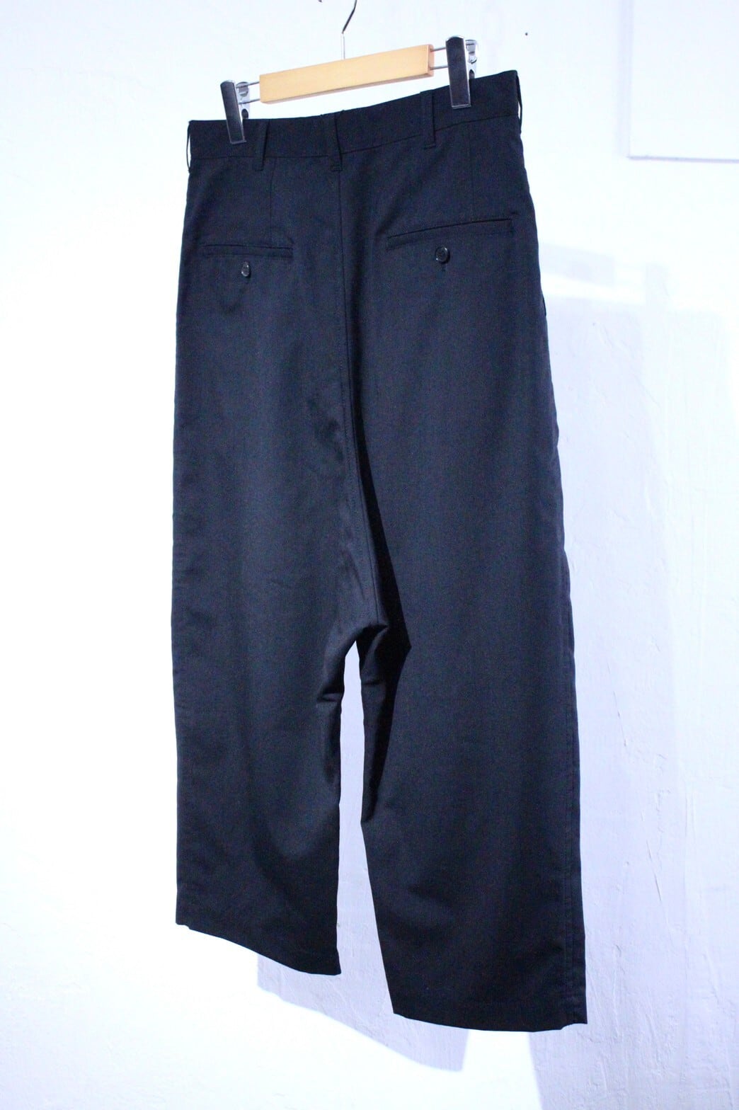 COMME des GARCONS HOMMEコムデギャルソン　ウールスラックス COMME des GARCONS HOMME コムデギャルソン オム ウールサージ