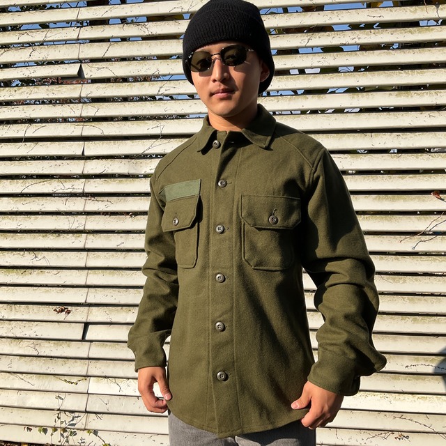 デッドストック 78年納品 70年代 70s 米軍実物 ミリタリー ウール 