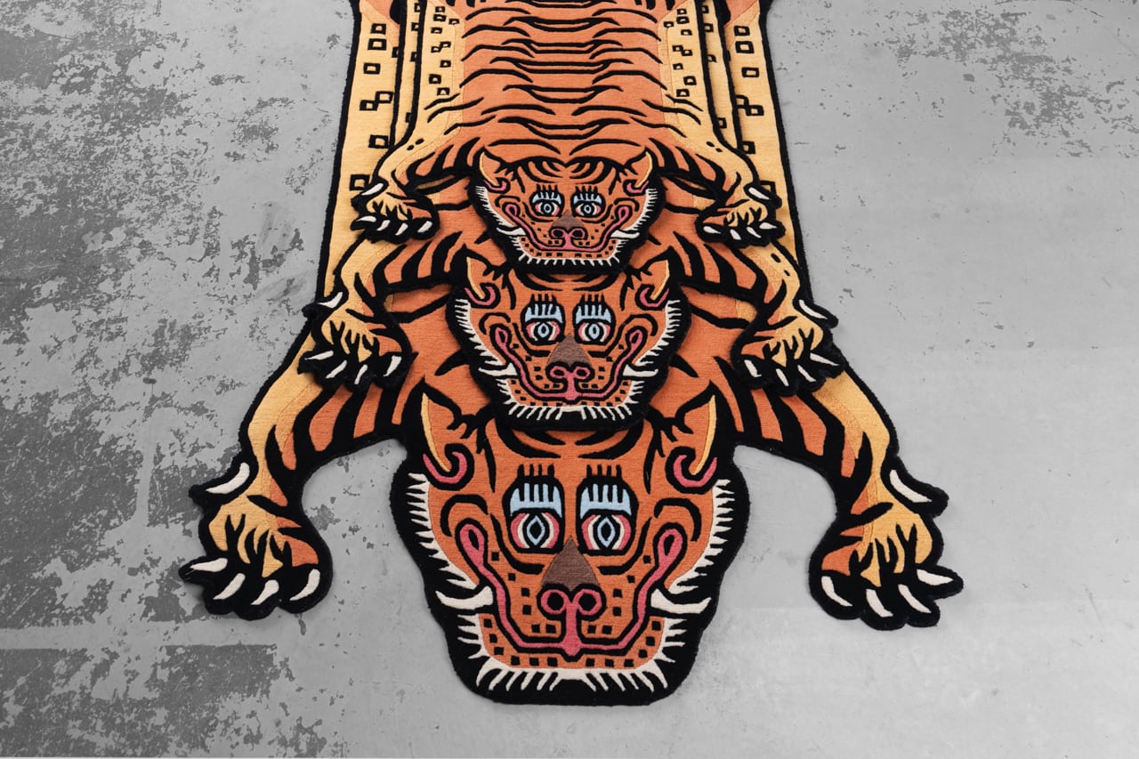 Tibetan Tiger Rug 《Sサイズ•ウール・オリジナル3・クラシックカラー