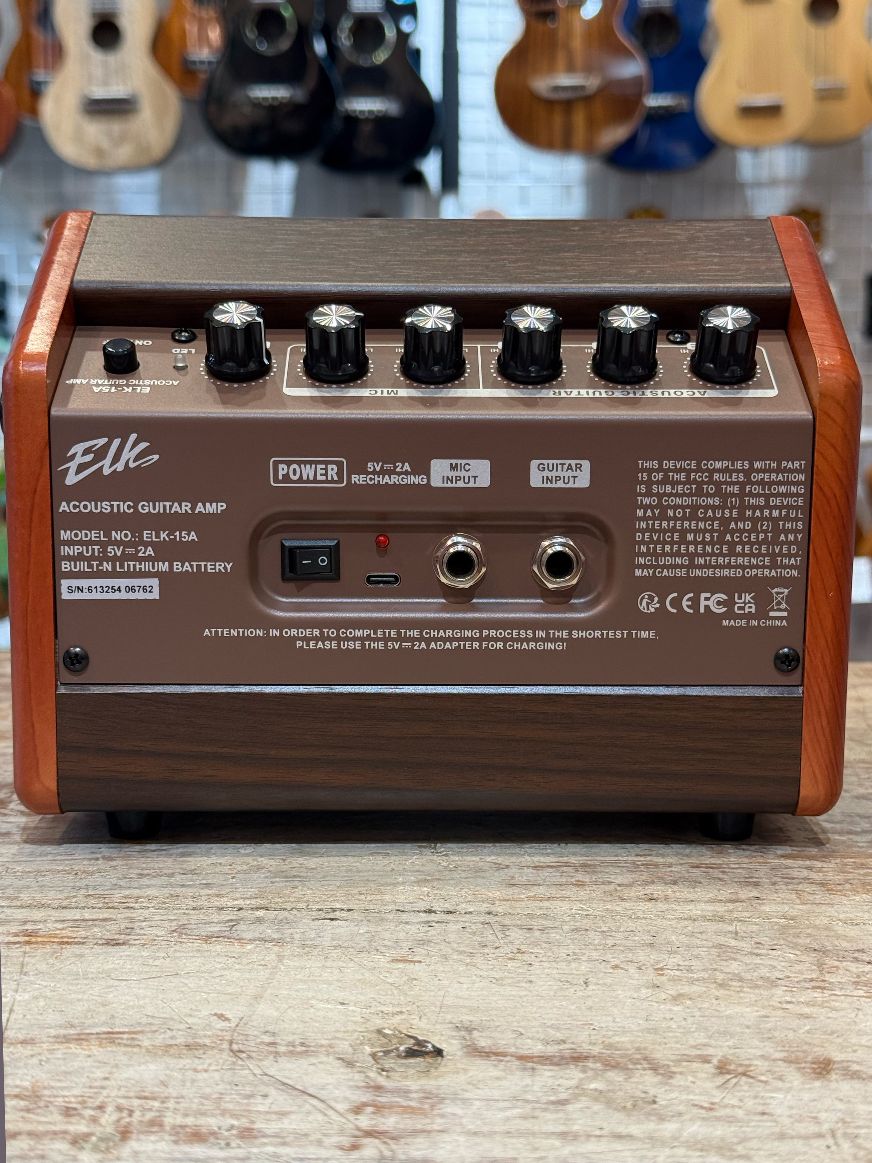 ELK エルク アコースティックアンプ ELK-15A | ファインウクレレ