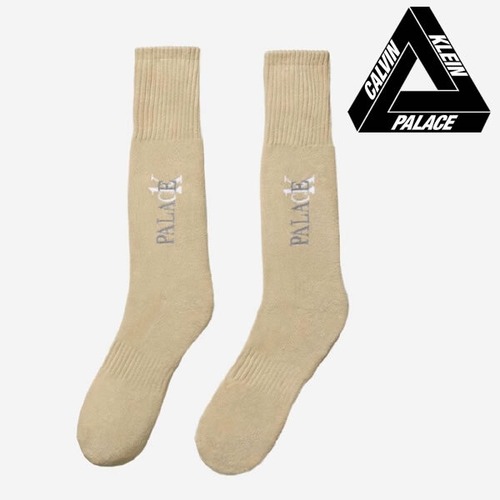 Calvin Klein×PALACE SKATEBOARDS カルバンクライン パレス ck1 palace socks　ロゴ ソックス【3190-110】