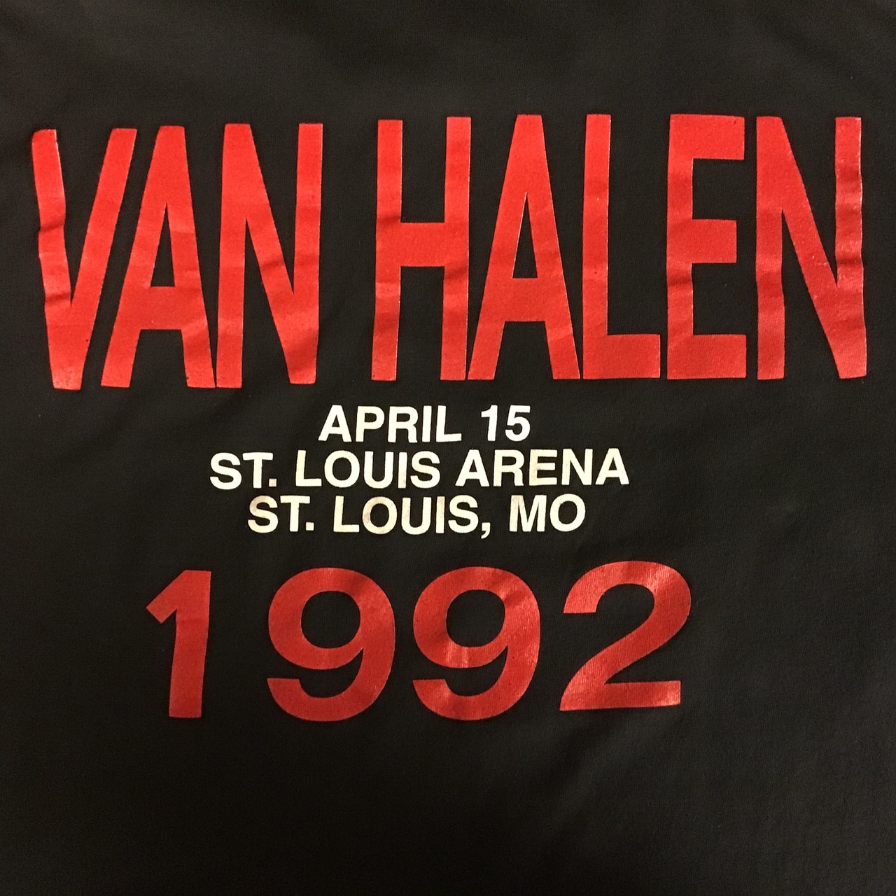 1991 VAN HALEN T-Shirt | DESERTSNOW