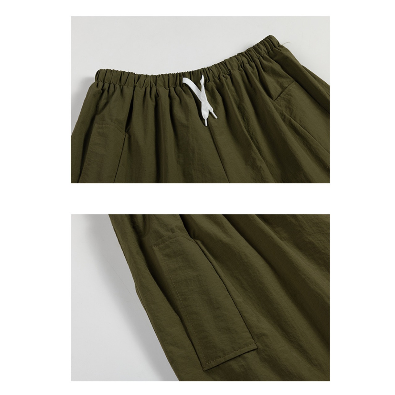 Wide leg half pants 0593 - 19