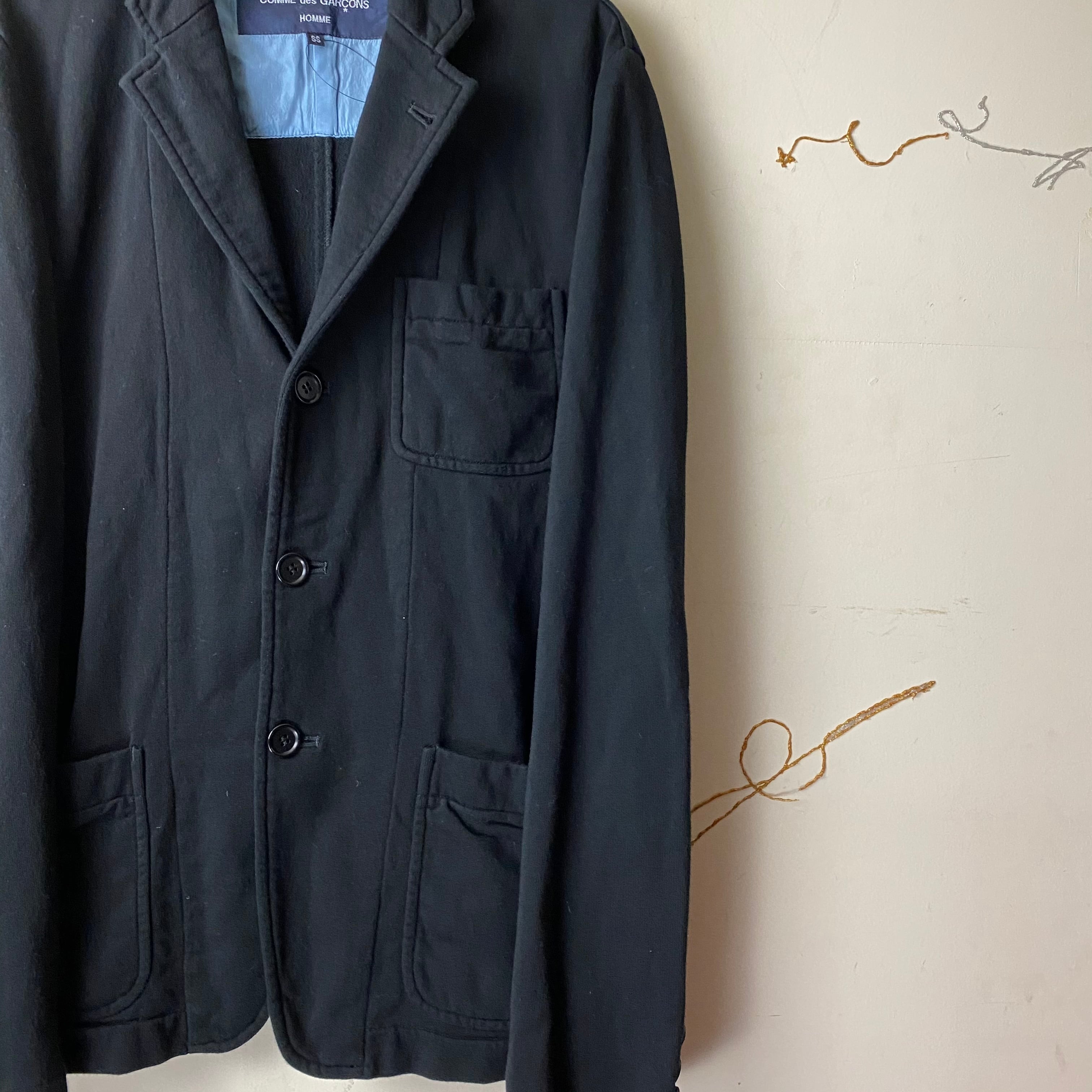 AD2008 COMME des GARCONS HOMME jersey tailored jacket | NOIR ONLINE