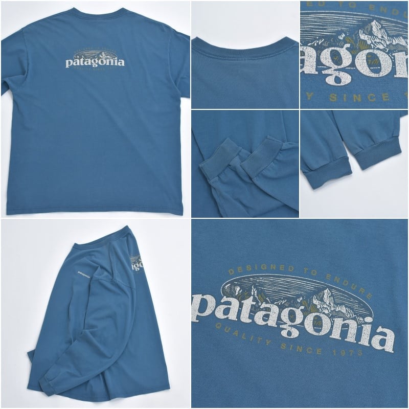 90s～ USA製 Patagonia パタゴニア Beneficial T's オーガニック