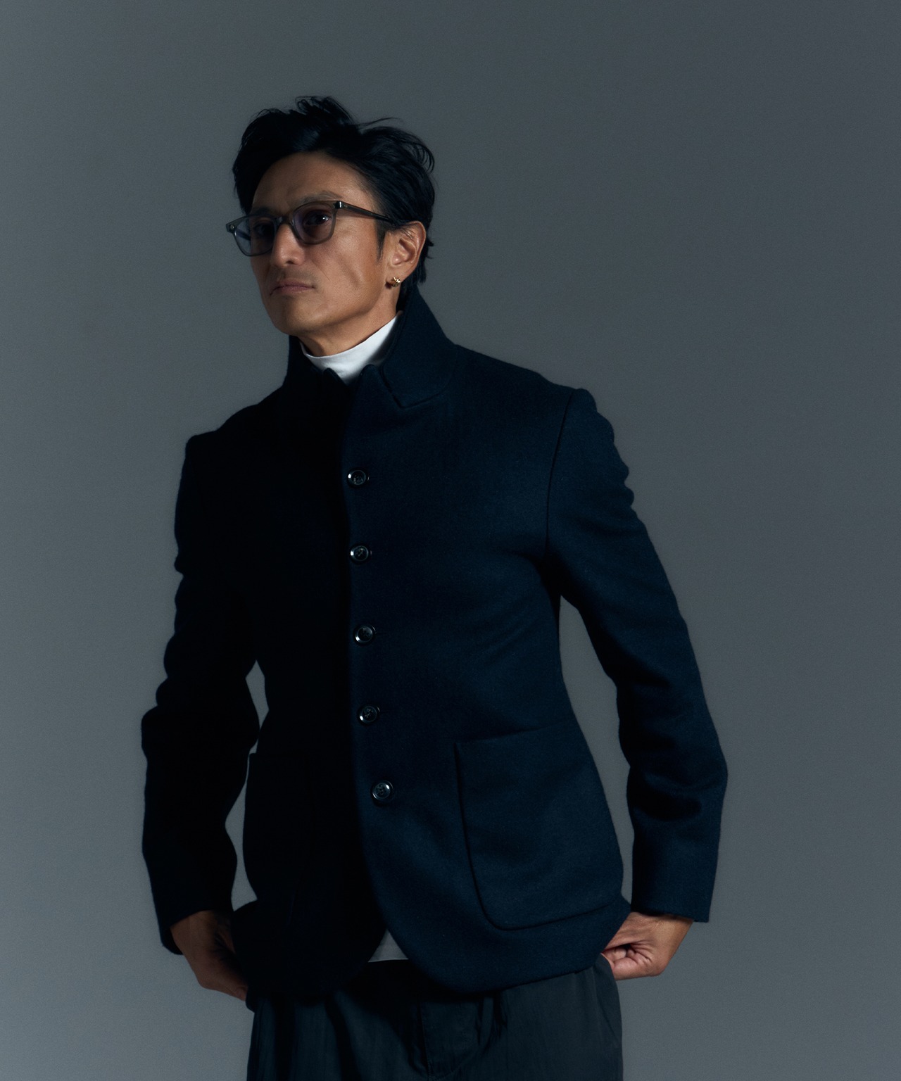 MELTON WOOL JACKET［HSJ001］