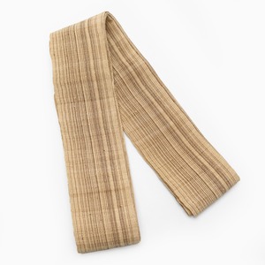 縞文　芭蕉布　自然布　角帯【未使用品】