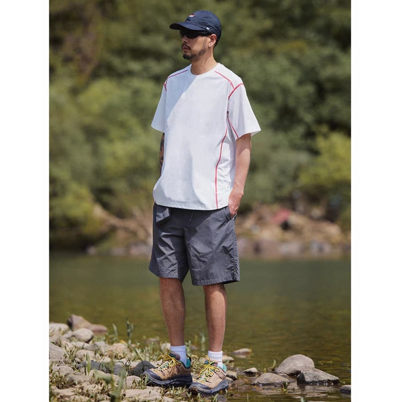 Mini pouch pocket easy shorts 1419 - 2