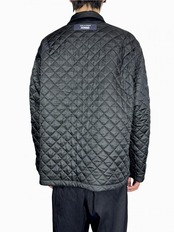 【COMME des GARCONS HOMME】ウールライトシャギー × キュプラツイルキルティングジャケット