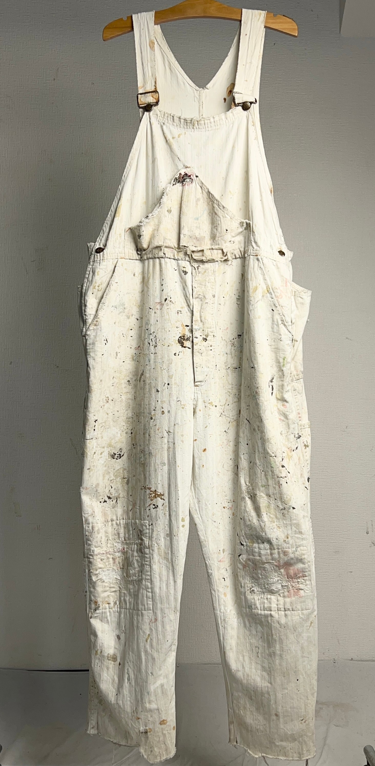 1950's BEN DAVIS HBT WHITE OVERALL 