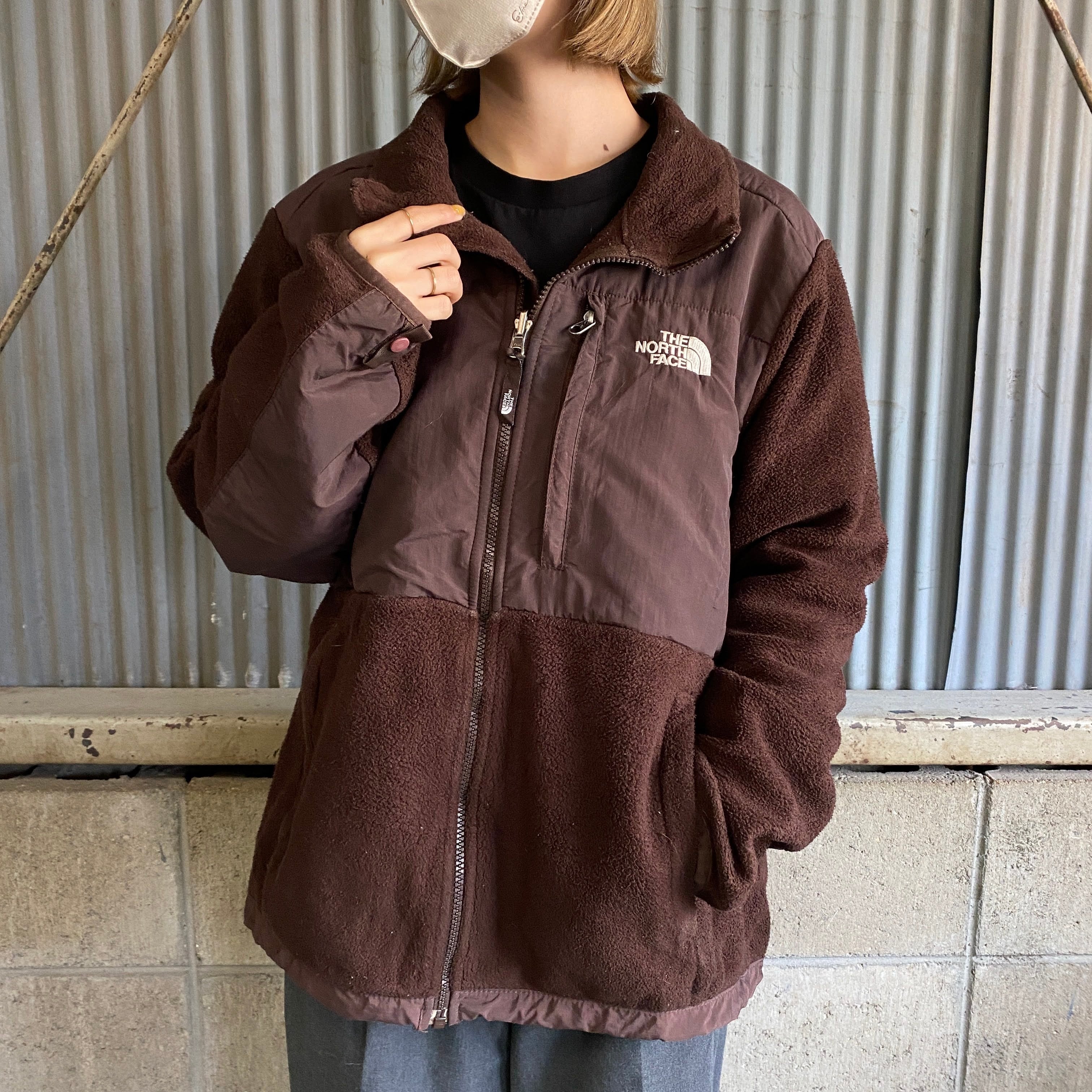 90年代 ザノースフェイス THE NORTH FACE デナリジャケット ナイロンxフリースジャケット レディースM ヴィンテージ /eaa294956