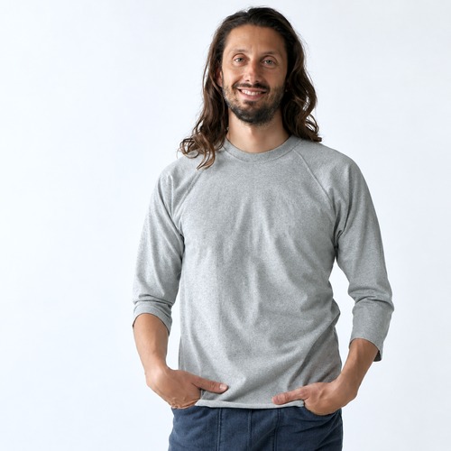 Good On 七分袖ラグランTシャツ