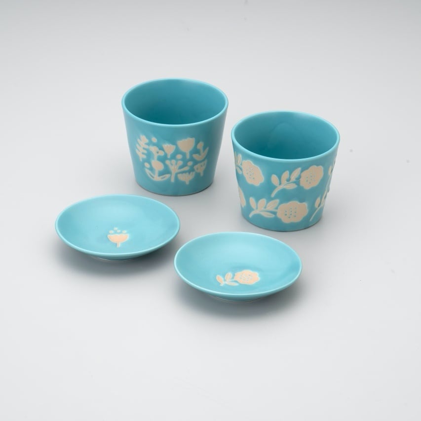 rice Italian tableware ミニカップ 5点 陶器 8ca0b7c8b92cc4a10ca7fb7c543fde