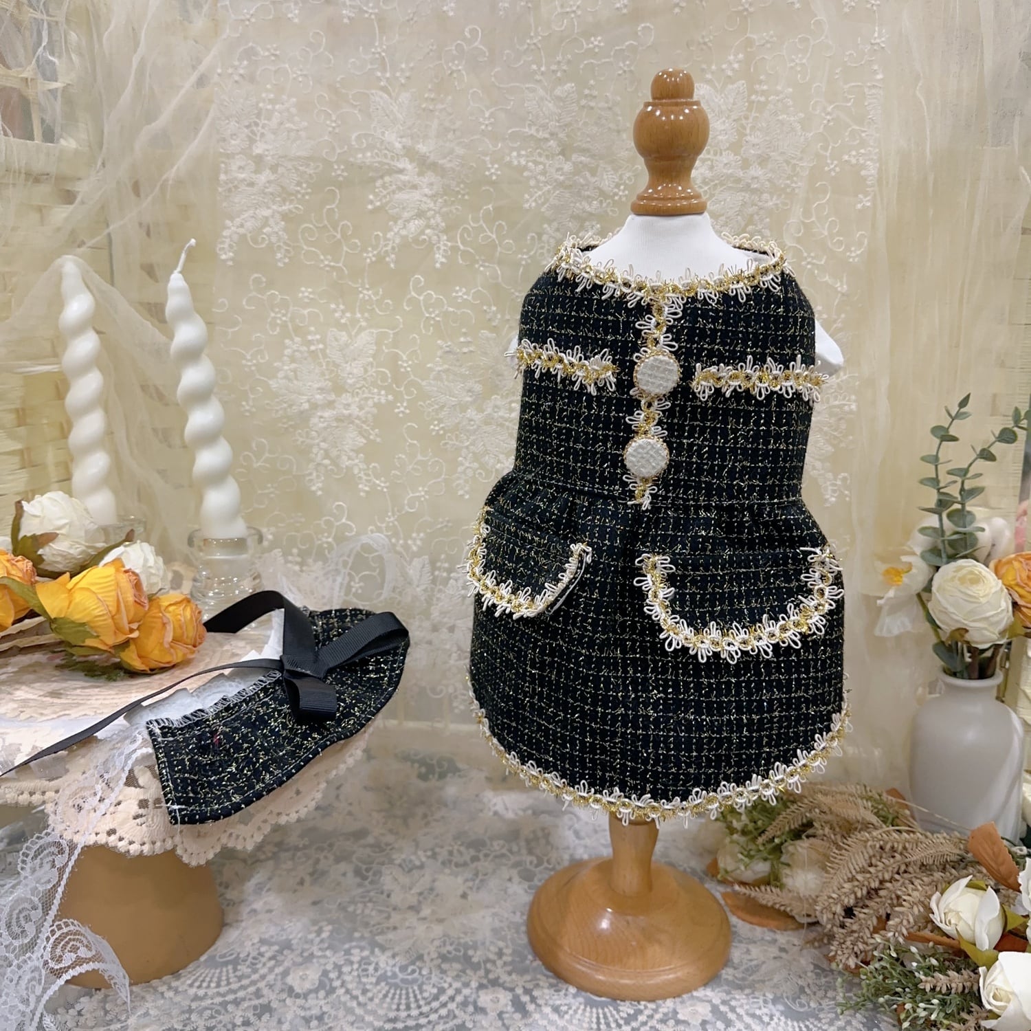 ノワールパールクラシックドレス 00735