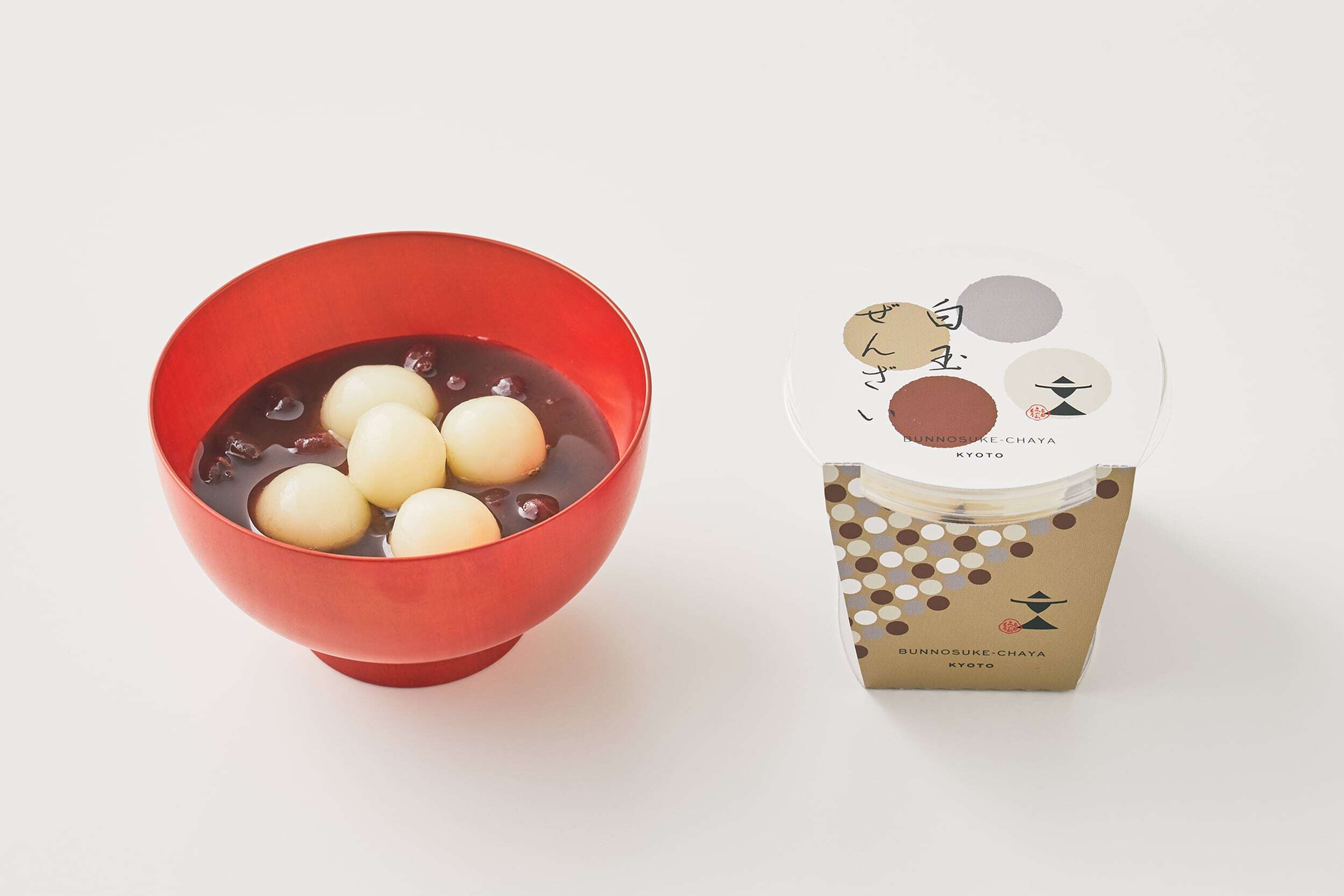 あんぜんセット（あんみつ・ぜんざい 6個セット） | 京甘味 文の助茶屋